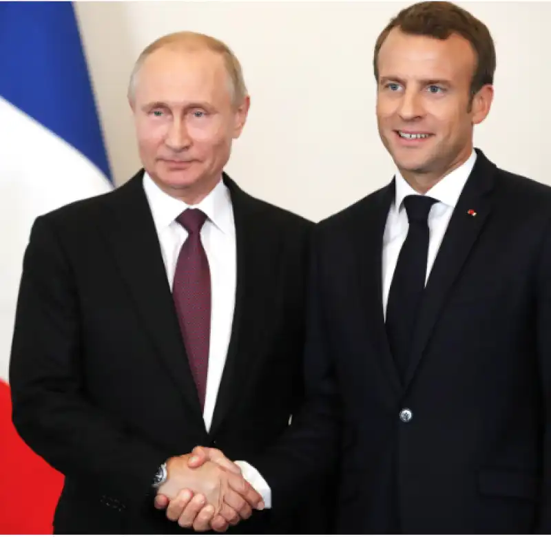 putin macron