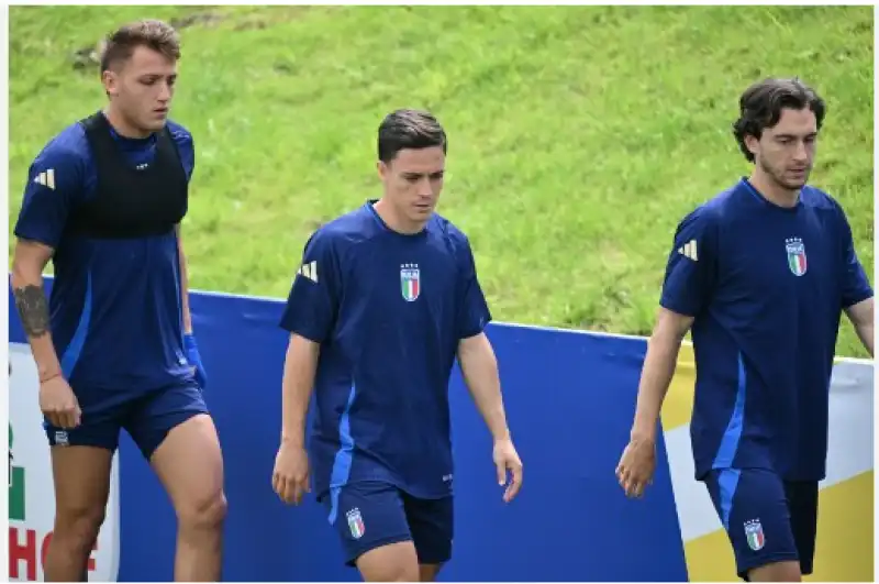 retegui raspadori darmian nazionale italia azzurri