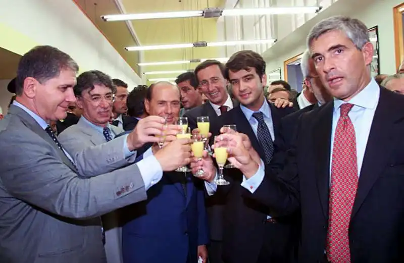 ROCCO BUTTIGLIONE - UMBERTO BOSSI - SILVIO BERLUSCONI - GIANFRANCO FINI - RAFFAELE FITTO - PIERFERDINANDO CASINI 