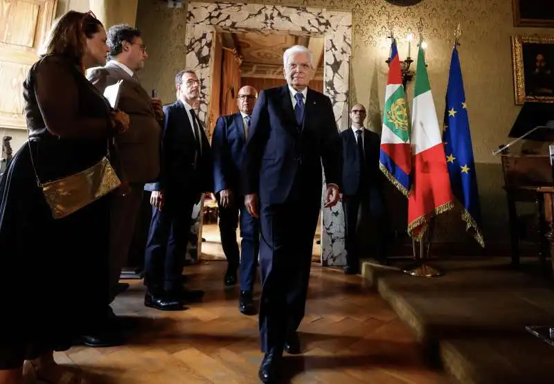 SERGIO MATTARELLA ALL ACCADEMIA DEI LINCEI 