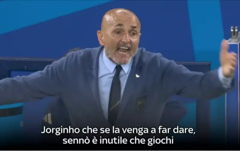 spalletti indicazioni a jorginho