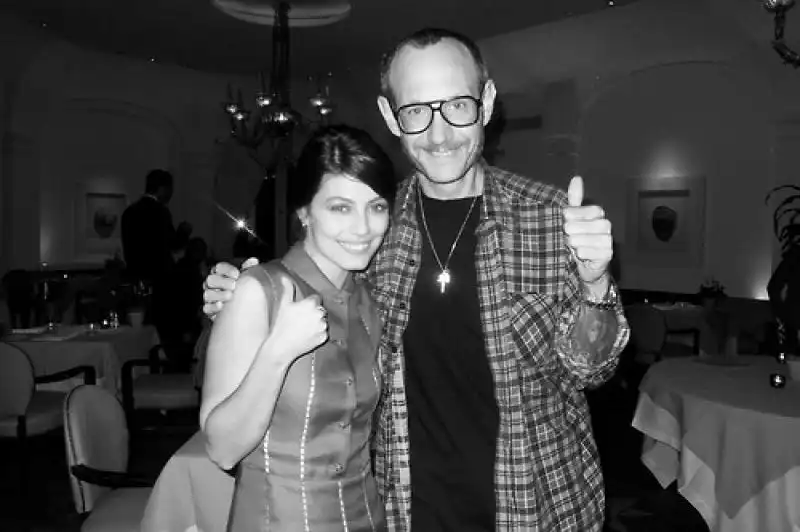 Me and Alessandra Mastronardi FOTO BY TERRY RICHARDSON 