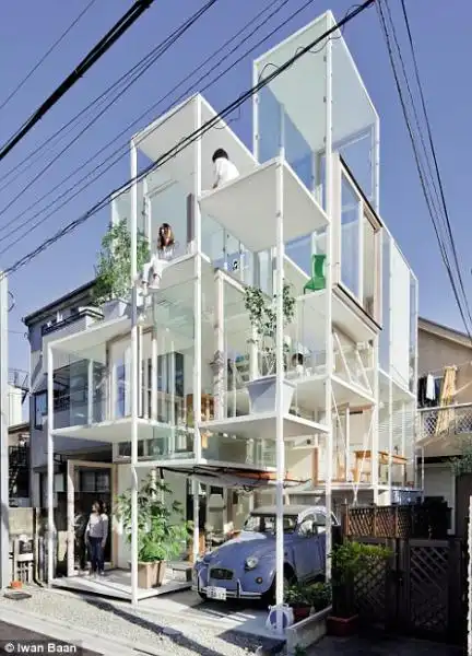 CASA A TOKIO IN GIAPPONE DI SOU FUJIMOTO 