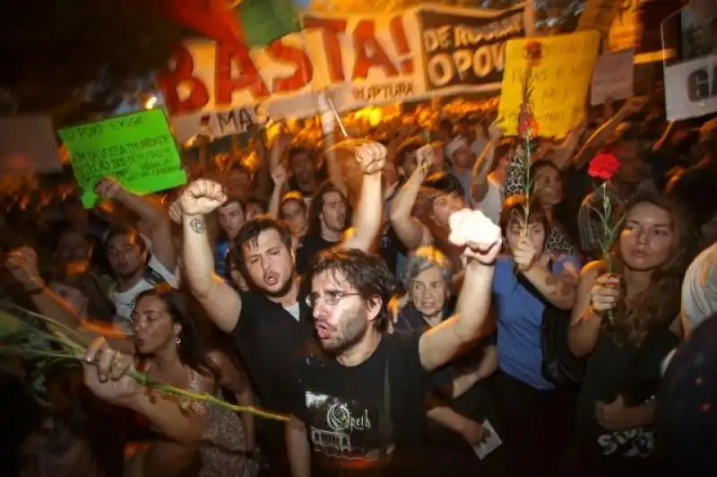 CRISI PROTESTE IN PORTOGALLO 