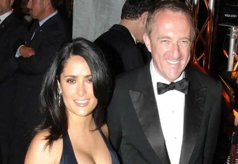 francois pinault e salma hayek 