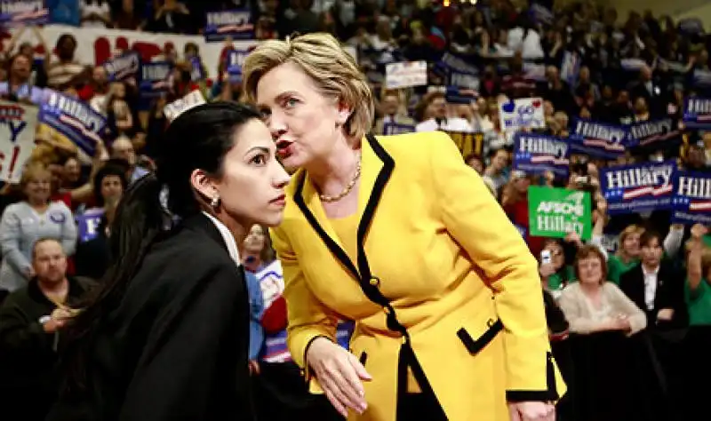 Huma Abedin e hillary clinton 