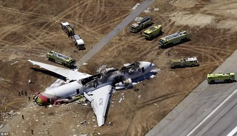 INCIDENTE AEREO SAN FRANCISCO 