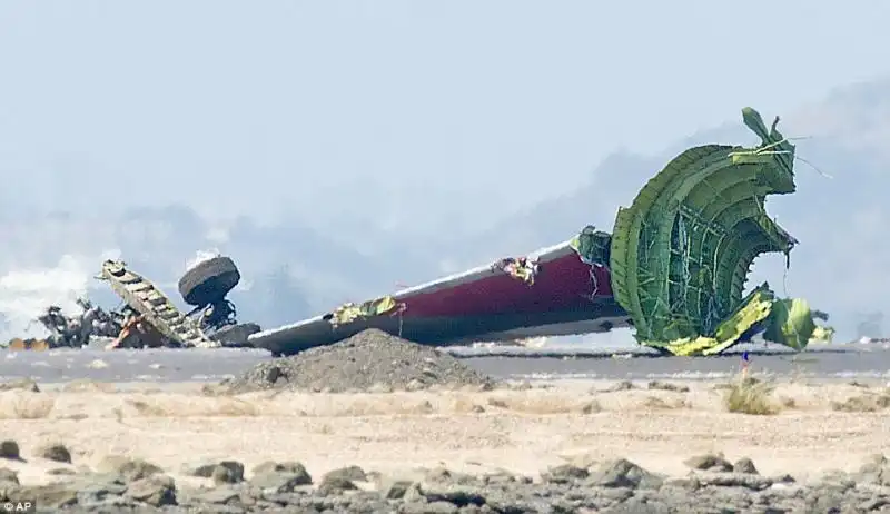 INCIDENTE AEREO SAN FRANCISCO 