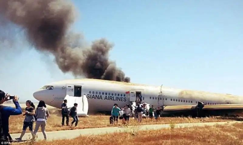 INCIDENTE AEREO SAN FRANCISCO 