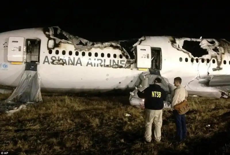 INCIDENTE AEREO SAN FRANCISCO 