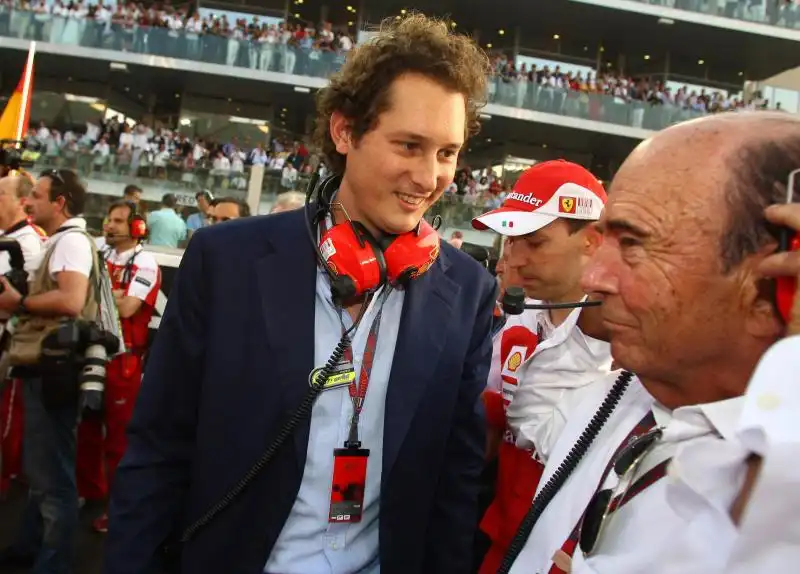 JOHN ELKANN ED EMILIO BOTIN FOTO LAPRESSE 