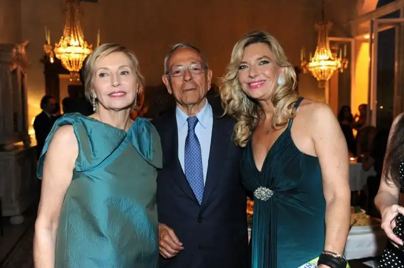 Manuela Maccaroni con Silvana e Cesare Previti 