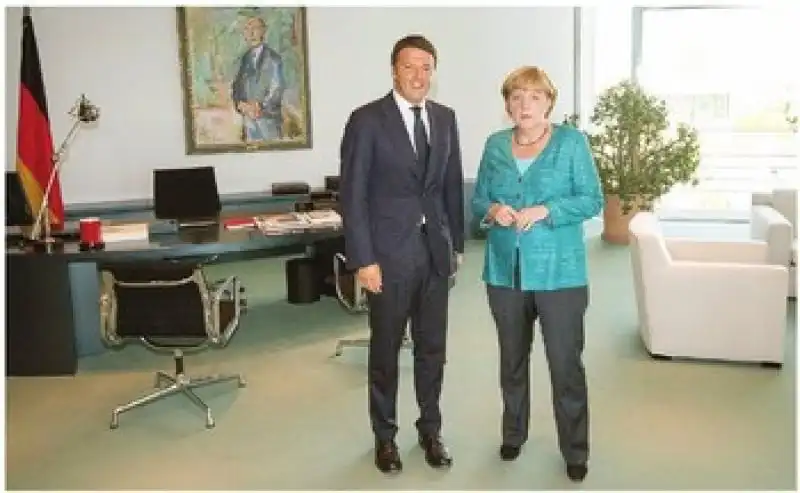 MERKEL RENZI 