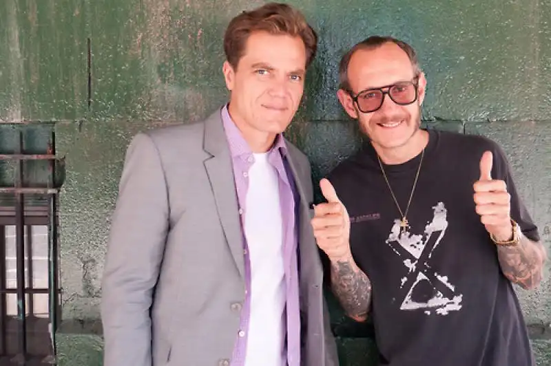 Me and Michael Shannon FOTO BY TERRY RICHARDSON 