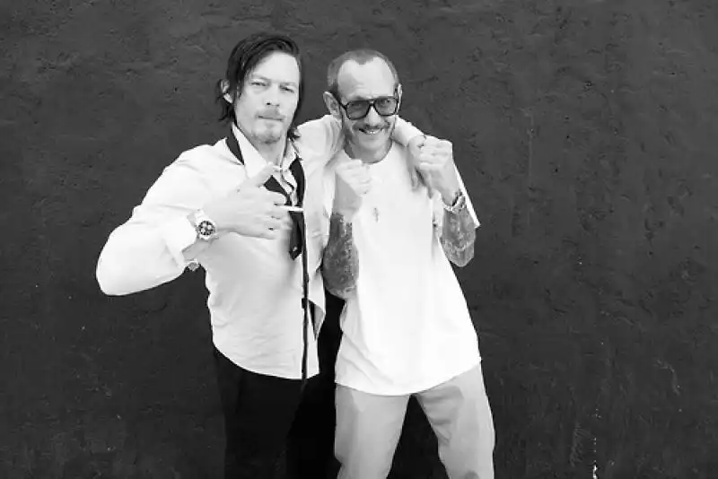 Me and Norman Reedus FOTO BY TERRY RICHARDSON 