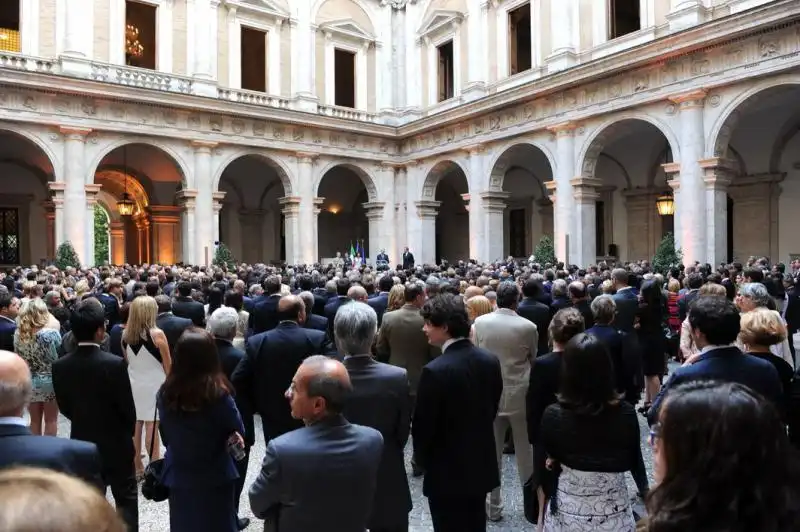 Ospiti a Palazzo Farnese 