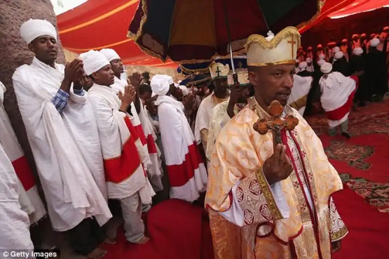 PELLEGRINI A LALIBELA IN ETIOPIA 