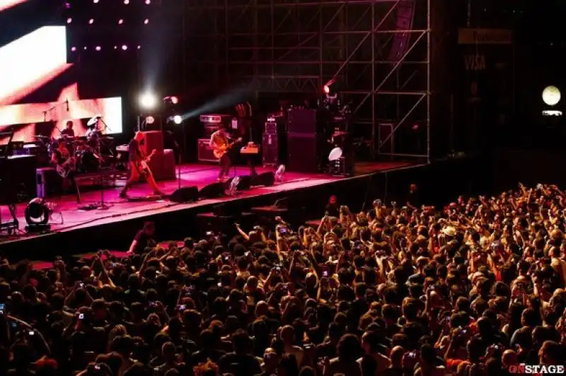 SMASHING PUMPKINS AL ROCK IN ROMA 2013