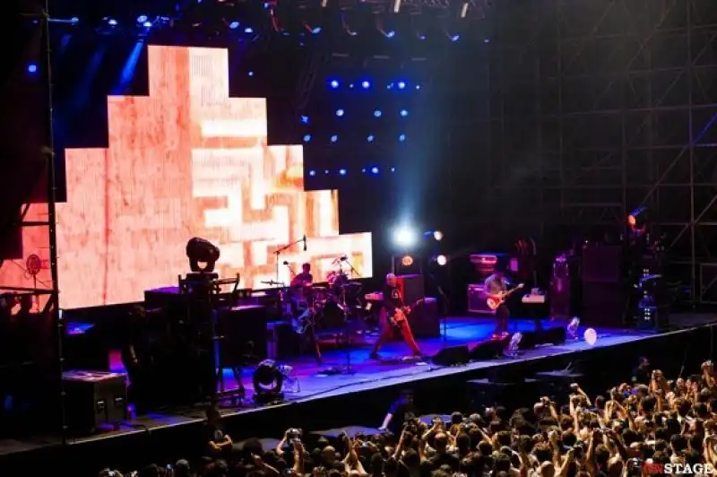 SMASHING PUMPKINS AL ROCK IN ROMA 2013