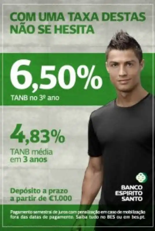 3 cristiano ronaldo testimonial del banco espirito santo