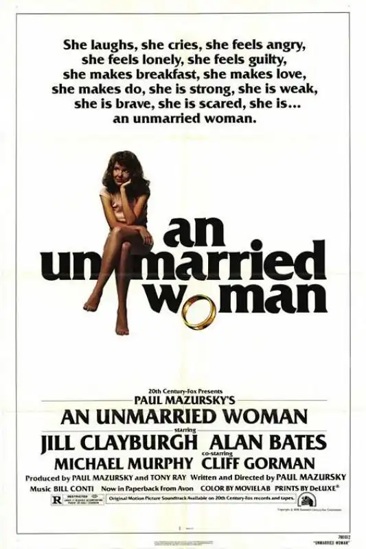 an unmarried woman