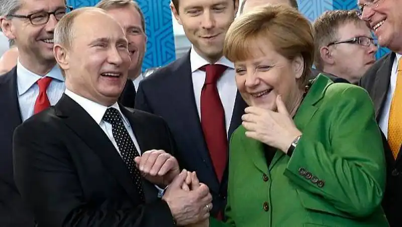 angela merkel vladimir putin