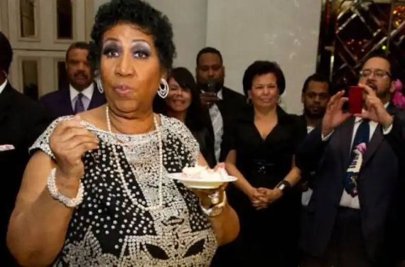 ARETHA FRANKLIN MANGIA