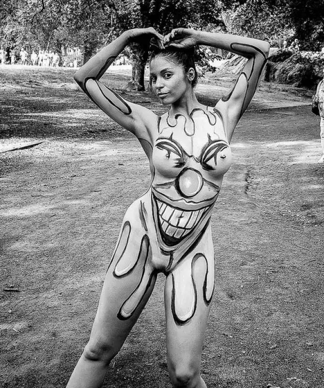 body painting day 41