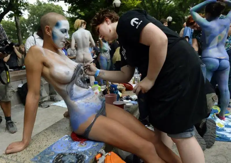 body painting day 48