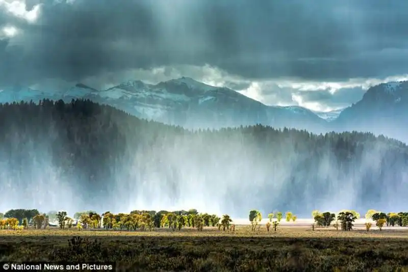 bufera in arrivo nel wyoming