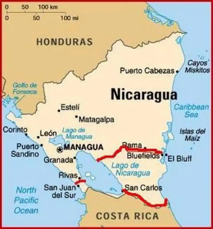 CANALE DI NICARAGUA