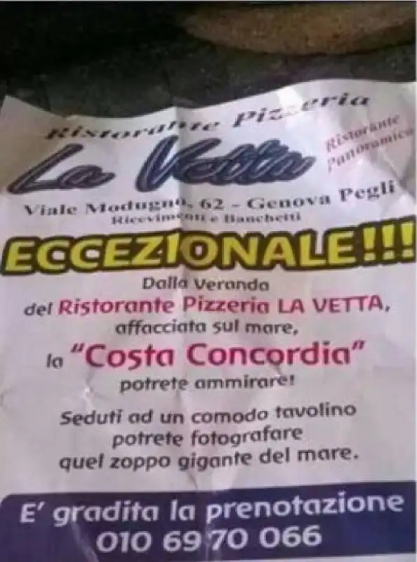 CENA CONCORDIA