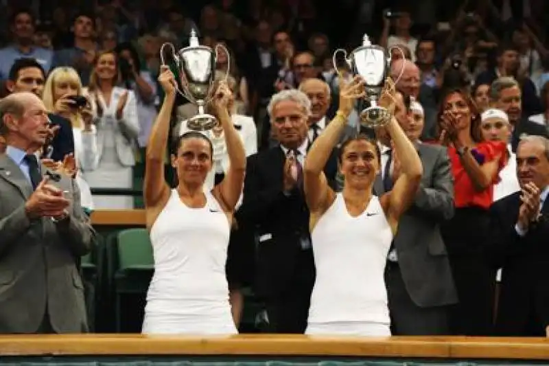 ERRANI E VINCI TRIONFANO A WIMBLEDON 2