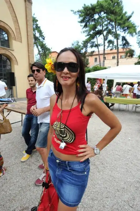 festa colombiana all'aranciera  claudia