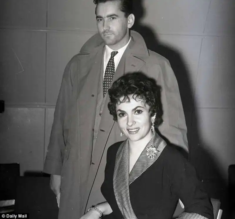 GINA LOLLOBRIGIDA CON MILKO SKOFIC