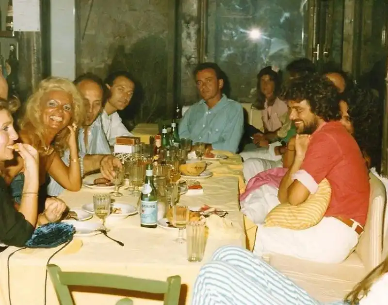 giorgio faletti con beppe grillo in sardegna