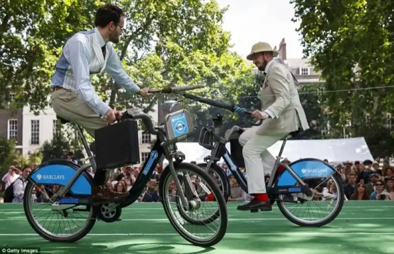 giostra degli ombrelli a londra