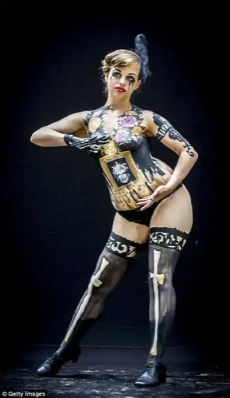 gotic pop al world bodypainting festival