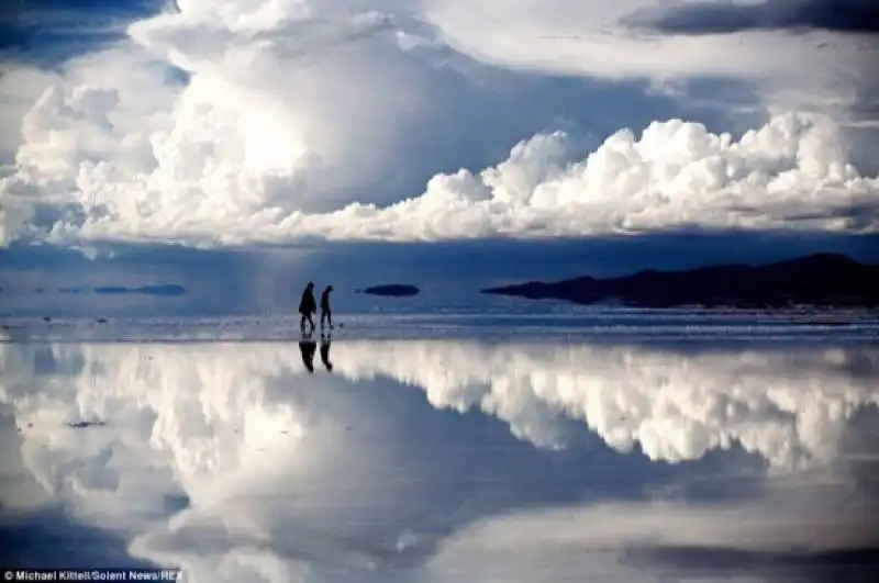 il deserto di sale in bolivia