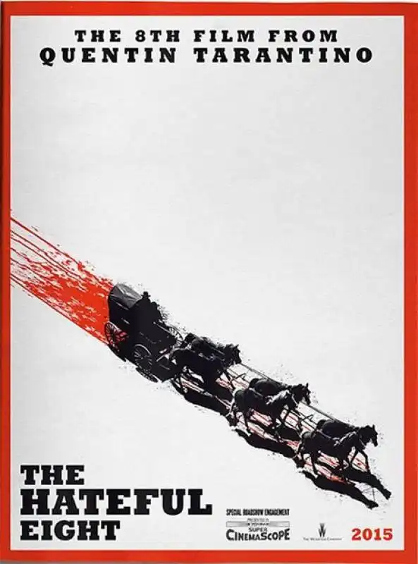 La locandina di Hateful Eight