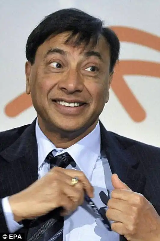 lakshmi mittal ospite del party di blair