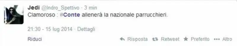 le dimissioni di conte viste dalla rete 35