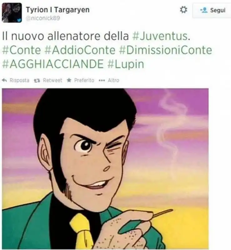 le dimissioni di conte viste dalla rete 6