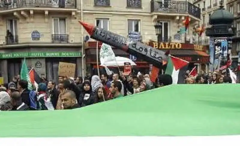 manifestazione anti ebraica in francia 5