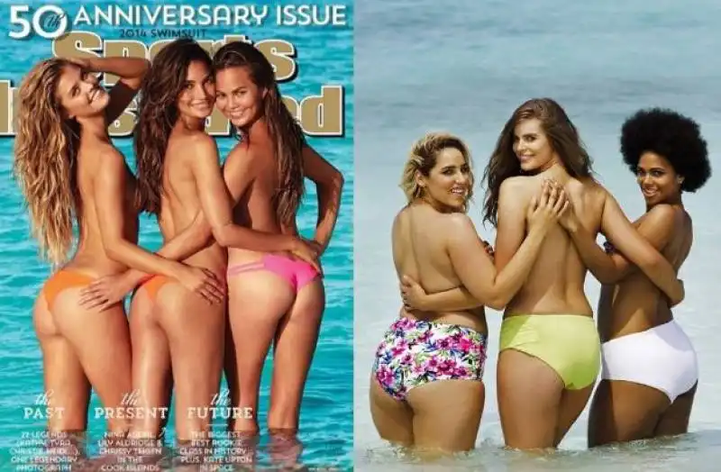 modelle oversize contro sports illustrated