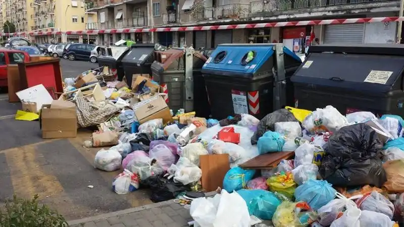 monnezza a roma dal sito romafaschifo