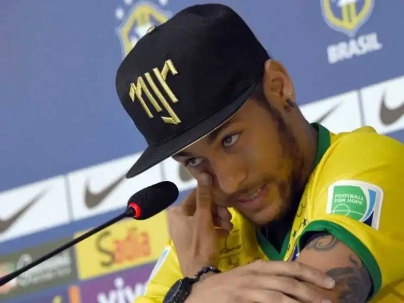 neymar in lacrime