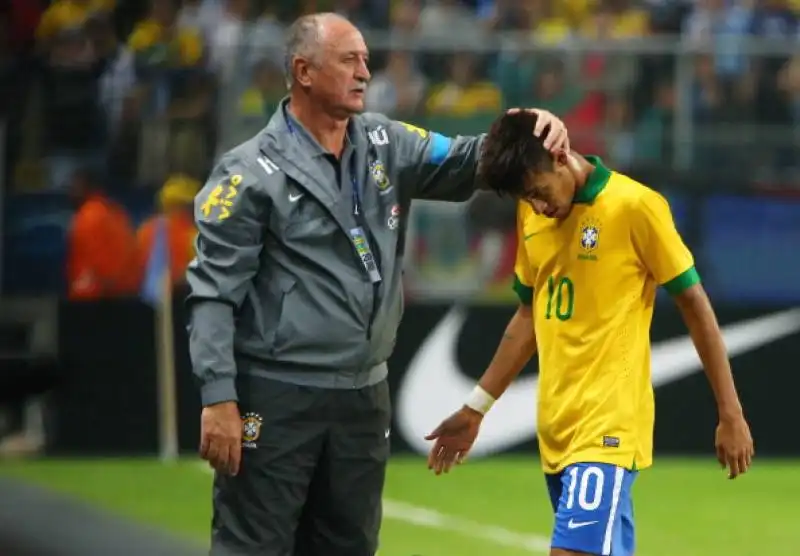 neymar scolari