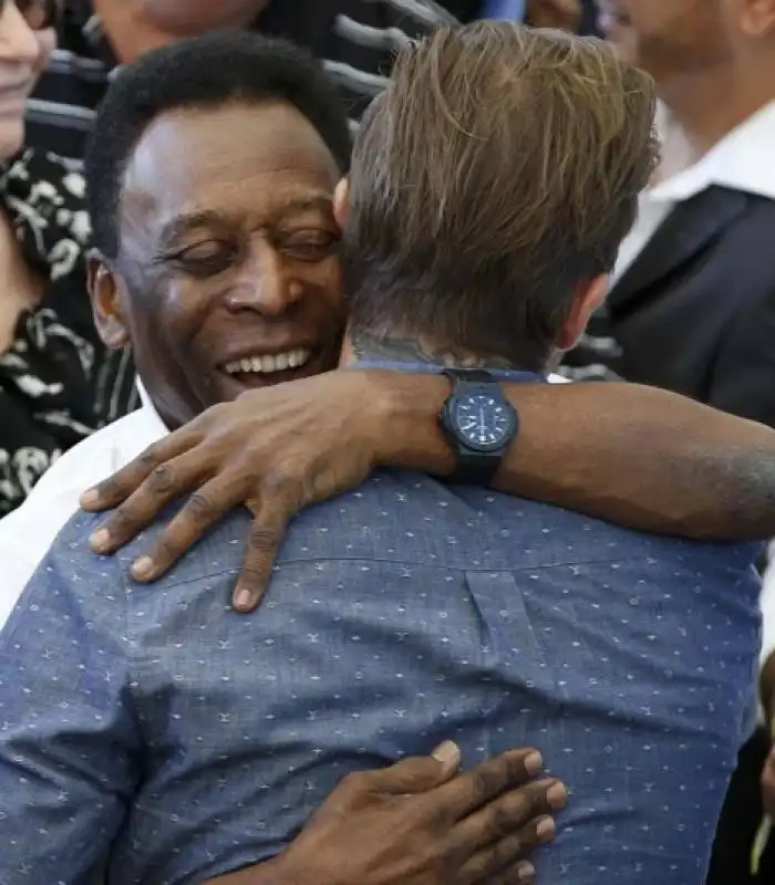 pele e beckham