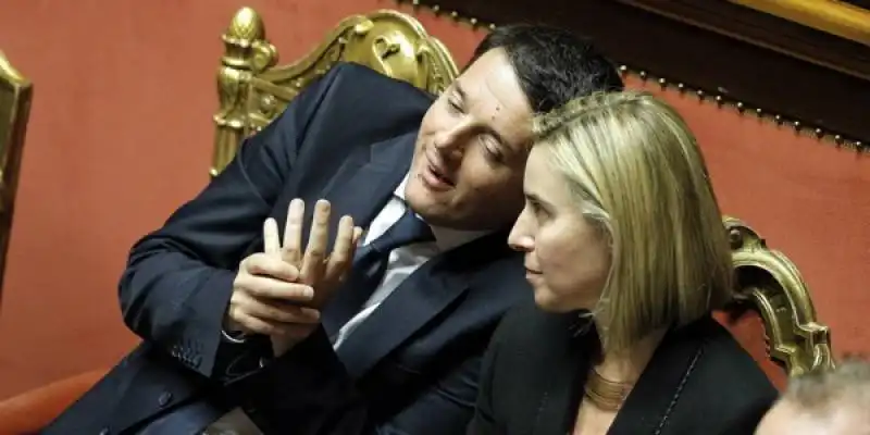 renzi mogherini